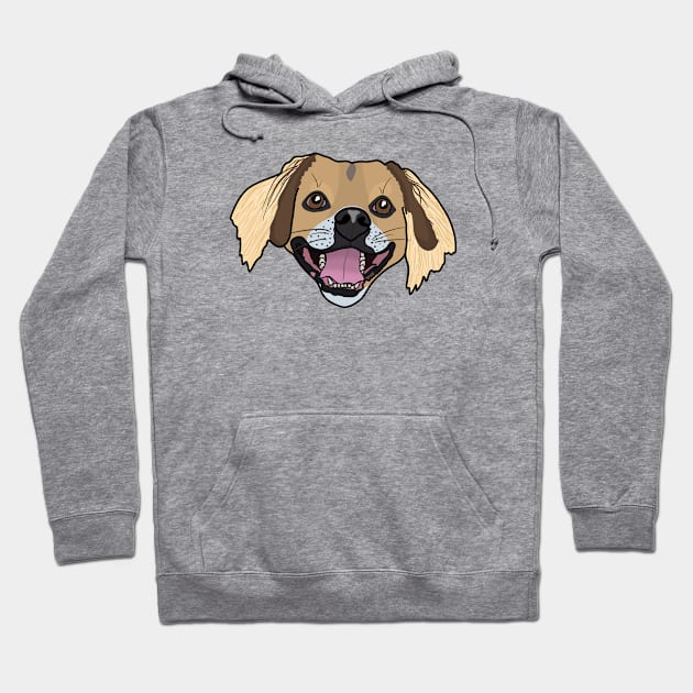 Pekingese Hoodie by crankycranium